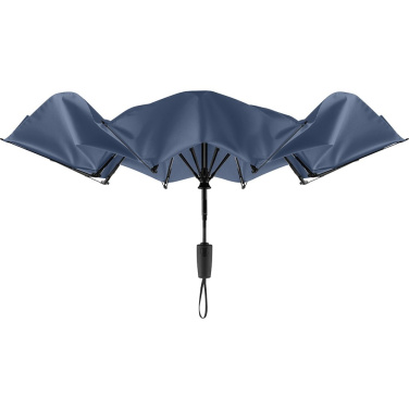 FARE® Contrary Reverse-Closing Automatic Pocket Umbrella with Your Logo, navy – detail view 4