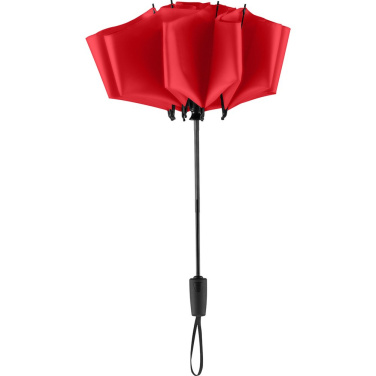 FARE® Contrary Reverse-Closing Automatic Pocket Umbrella with Your Logo, red – detail view 8