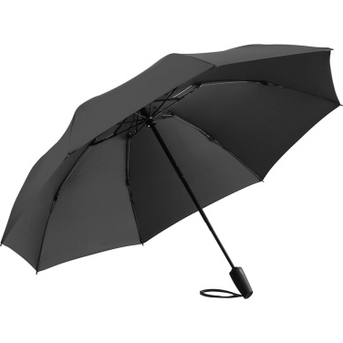 FARE® Contrary Reverse-Closing Automatic Pocket Umbrella with Your Logo, black – detail view 2