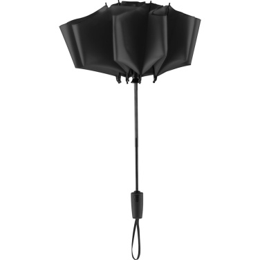 FARE® Contrary Reverse-Closing Automatic Pocket Umbrella with Your Logo, black – detail view 3