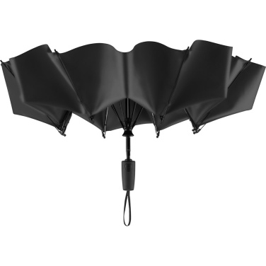 FARE® Contrary Reverse-Closing Automatic Pocket Umbrella with Your Logo, black – detail view 5