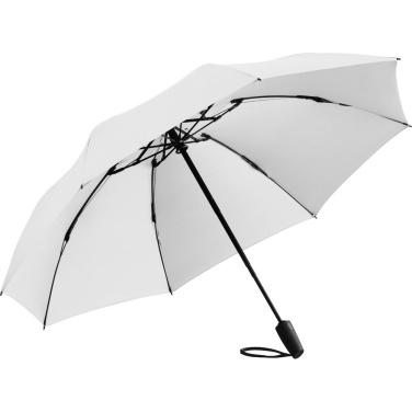 FARE® Contrary Reverse-Closing Automatic Pocket Umbrella with Your Logo, white – detail view 2