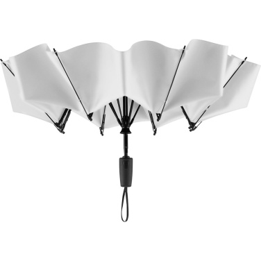 FARE® Contrary Reverse-Closing Automatic Pocket Umbrella with Your Logo, white – detail view 5