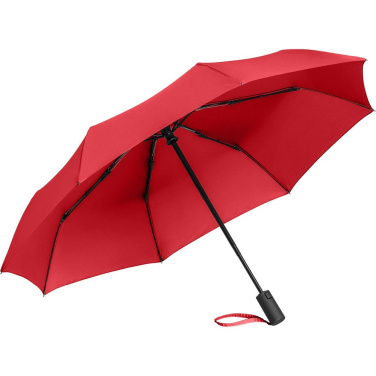 FARE® Essential Automatic Pocket Umbrella with Your Logo, red – detail view 2