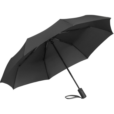FARE® Essential Automatic Pocket Umbrella with Your Logo, black – detail view 2