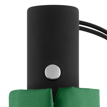 FARE® Automatic Mini Pocket Umbrella with Chrome Details with Your Logo, green – detail view 6