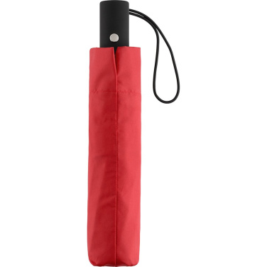 FARE® Automatic Mini Pocket Umbrella with Chrome Details with Your Logo, red – detail view 5