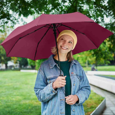 FARE® Automatic Opening Pocket Umbrella with Your Logo, bordeaux – detail view 4