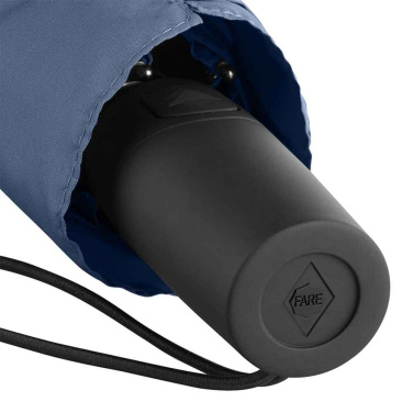 FARE® Automatic Opening Pocket Umbrella with Your Logo, navy – detail view 7