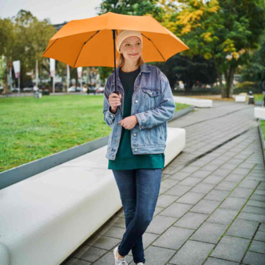 FARE® Automatic Opening Pocket Umbrella with Your Logo, orange – detail view 3