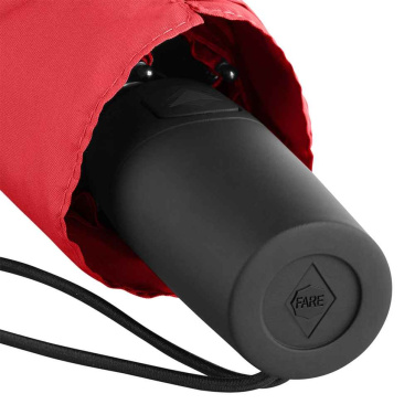 FARE® Automatic Opening Pocket Umbrella with Your Logo, red – detail view 7