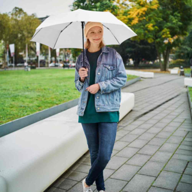 FARE® Automatic Opening Pocket Umbrella with Your Logo, white – detail view 3