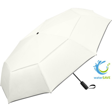FARE® Jumbomagic® Windfighter® 2.0 AOC Golf Pocket Umbrella with Your Logo, natural white (waterSAVE®) – product photo