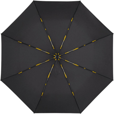 FARE® AOC Colorline Oversize Pocket Umbrella with Your Logo, black-yellow – detail view 8