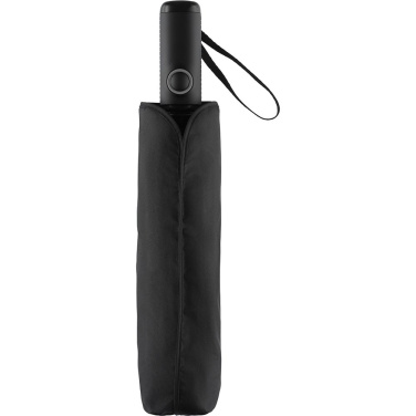 FARE® AOC Colorline Oversize Pocket Umbrella with Your Logo, black-light grey – detail view 3