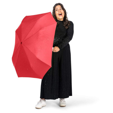 FARE® AOC Square Pocket Umbrella with Your Logo, red – detail view 8
