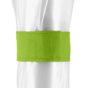 FARE® Pure Transparent Automatic Umbrella with Your Logo, transparent-lime – detail view 9