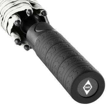 FARE® Profile Automatic Golf Umbrella with Tyre Tread Design with Your Logo, white – detail view 4