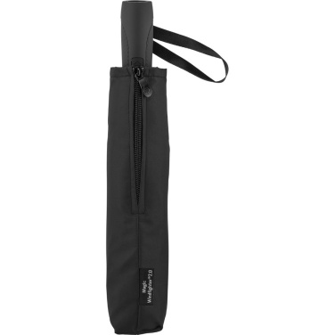 FARE® Magic Windfighter® 2.0 Oversize AOC Pocket Umbrella with Your Logo, black (waterSAVE®) – detail view 4