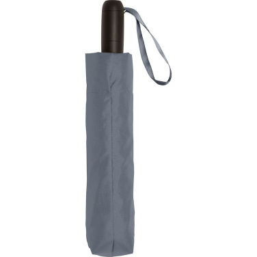 FARE® Skylight® Oversize Pocket Umbrella with LED Light with Your Logo, grey – detail view 2