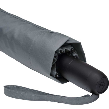 FARE® Skylight® Oversize Pocket Umbrella with LED Light with Your Logo, grey – detail view 10