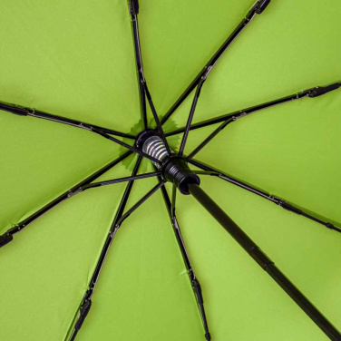FARE® Skylight® Oversize Pocket Umbrella with LED Light with Your Logo, lime – detail view 9
