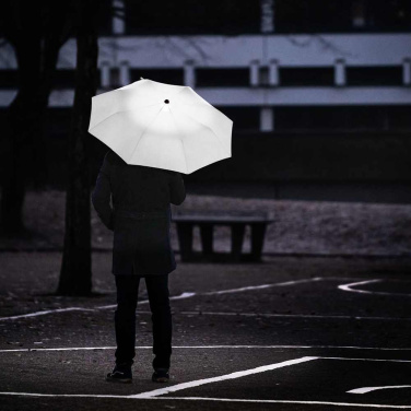 FARE® Skylight® Oversize Pocket Umbrella with LED Light with Your Logo, white – detail view 9