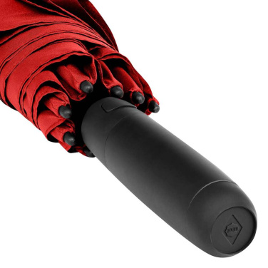 FARE® Skylight® Midsize Automatic Umbrella with LED Light with Your Logo, red – detail view 5