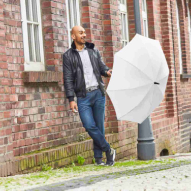 FARE® Sound Midsize Automatic Umbrella with Sound Logo with Your Logo, white – detail view 2