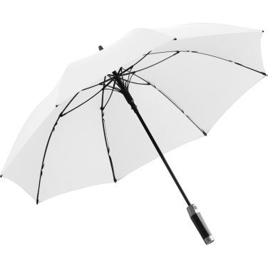 FARE® Sound Midsize Automatic Umbrella with Sound Logo with Your Logo, white – detail view 5