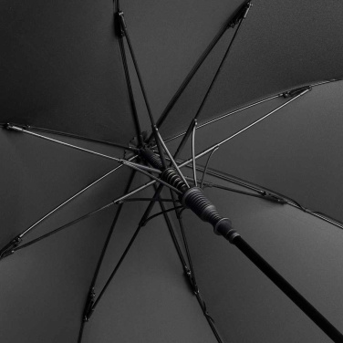 FARE® RingOpener® Midsize Umbrella with Ring Opening Mechanism with Your Logo, black (waterSAVE®) – detail view 8