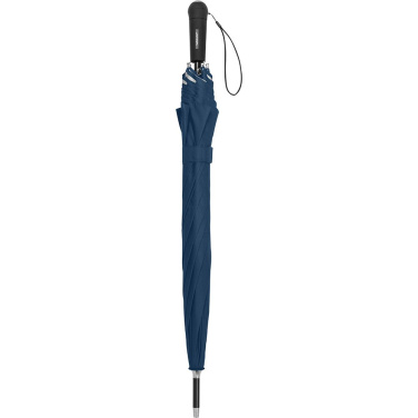 FARE Safebrella® Automatic Umbrella with LED Light and Reflectors with Your Logo, navy – detail view 3