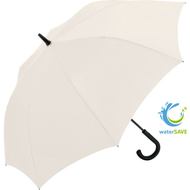 FARE Windfighter® AC² Storm-Proof Fibreglass Golf Umbrella with Your Logo, natural white (waterSAVE®) – product photo
