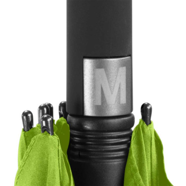 FARE Windfighter® AC² Storm-Proof Fibreglass Golf Umbrella with Your Logo, lime (waterSAVE®) – detail view 5