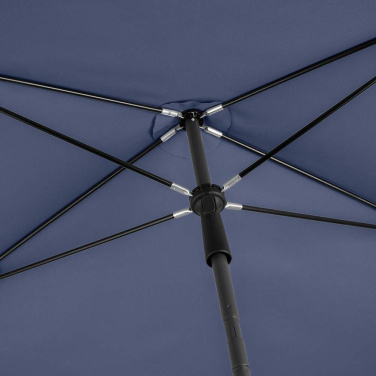 FARE® Parasol R, 200 × 122 cm with Your Logo, night blue – detail view 4