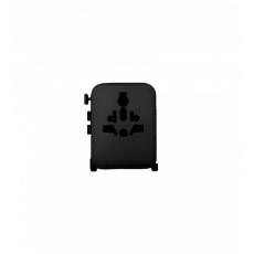 Xoopar Luggie travel adapter with logo