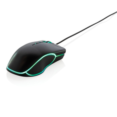 RGB gaming mouse – with RGB lighting, side view
