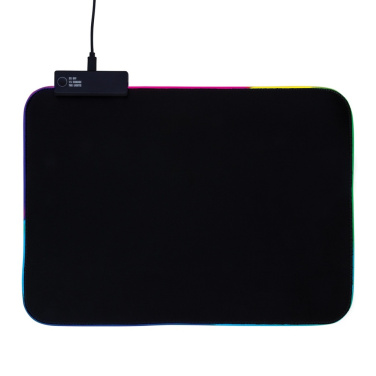 RGB gaming mousepad – with RGB lighting, top view