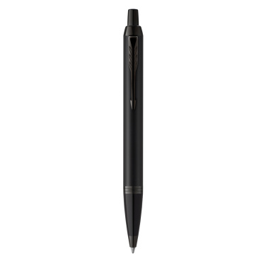 Parker IM ACHROMATIC Matte Black pen, detail view