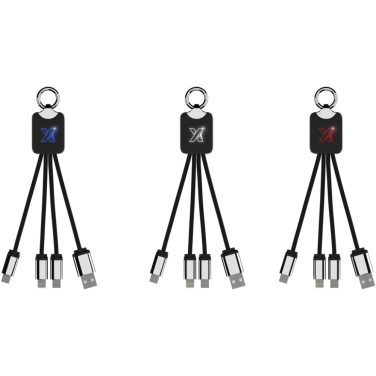 SCX.design C15 quatro light-up logo charging cable – colour options