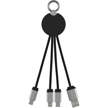 SCX.design C16 ring light-up logo charging cable – top view