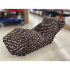 Branded lounge bean bag chair 160×83×80/65 cm