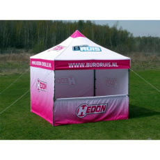 Tent leg cover, decorative