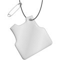 RFX™ H-16 vest reflective PVC hanger, White