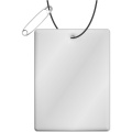 RFX™ H-12 rectangular reflective TPU hanger large, White