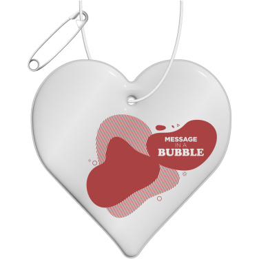 RFX™ H-09 heart reflective TPU hanger, product image