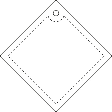 RFX™ H-20 diamond reflective PVC hanger large, product image