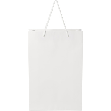 Handmade 170 g/m2 integra paper bag with plastic cord handles - 24 x 9 x 36 cm, product image