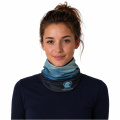 Lara sublimation multi-scarf with fleece layer and hems, Graphite