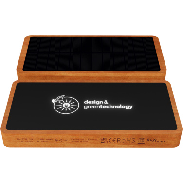 SCX.design P32 10.000 mAh solar power bank, product image, Wood (5)